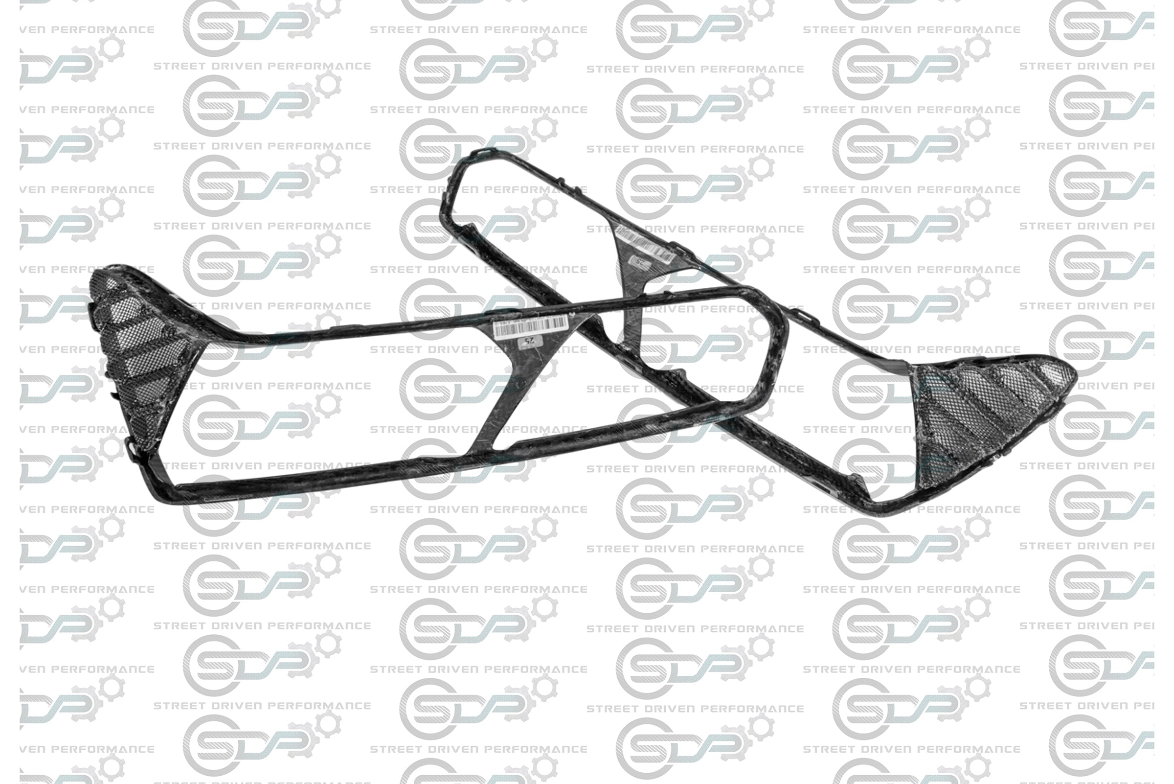 C7 - Corvette - Carbon Fiber Rear Tail Light Trim (Pair) - all models